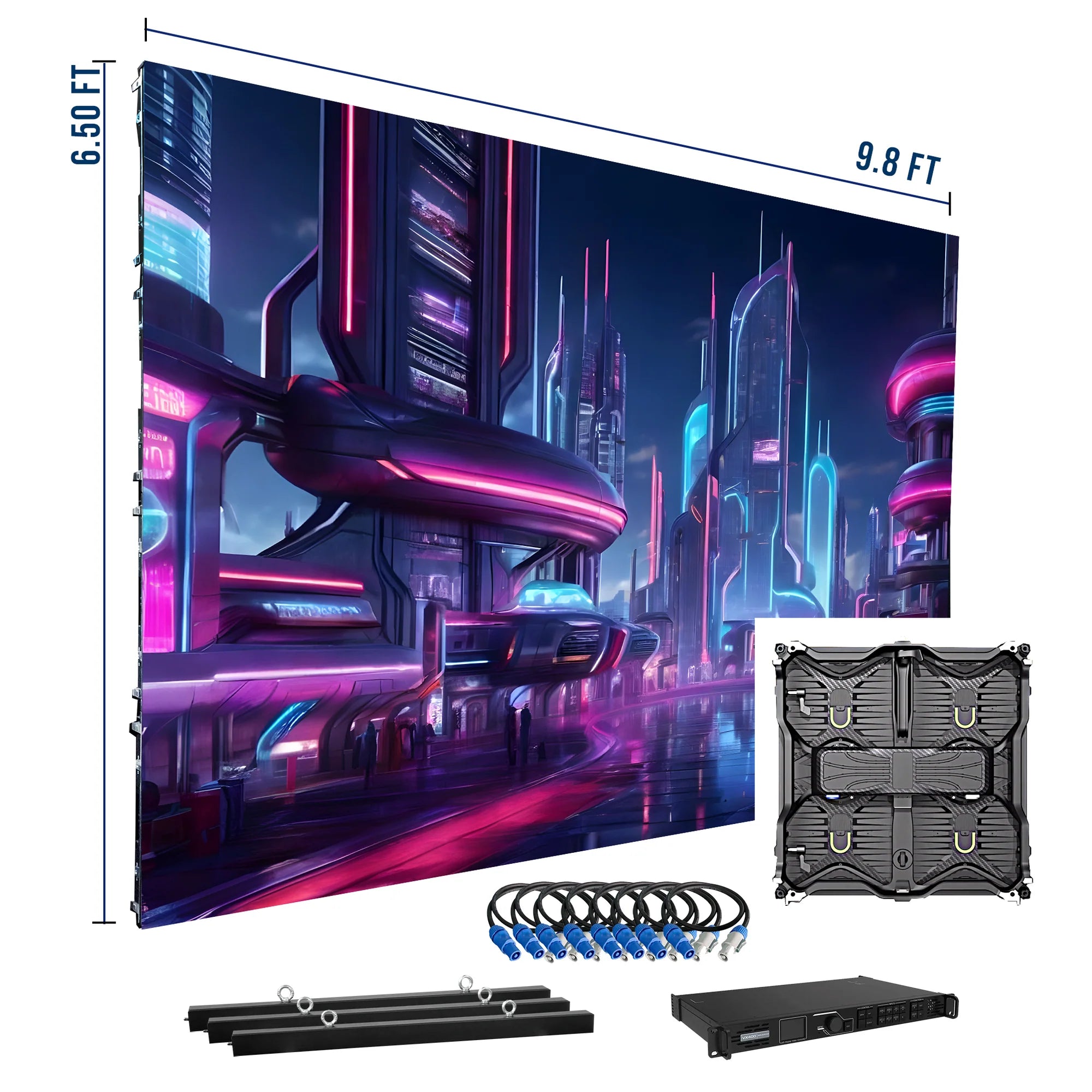 P2.6 - 9ft x 6.75ft LED Indoor Video Wall